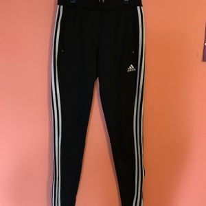 Classic Black Adidas Track Pants